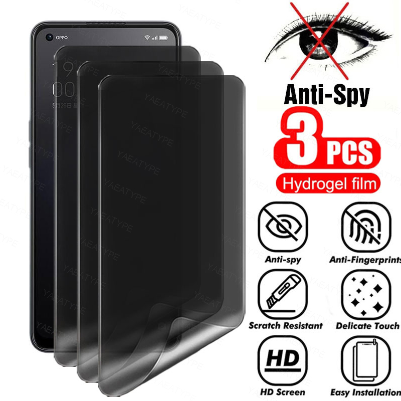 3Pcs Privacy Hydrogel Film For - Realme C67 recension och pris