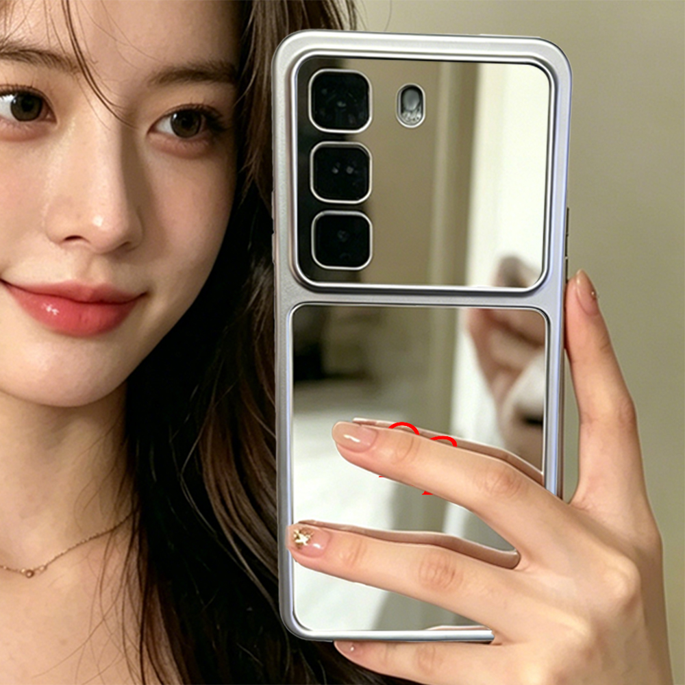 Luxury Makeup Mirror Phone Cas - Oppo A78 recension och pris