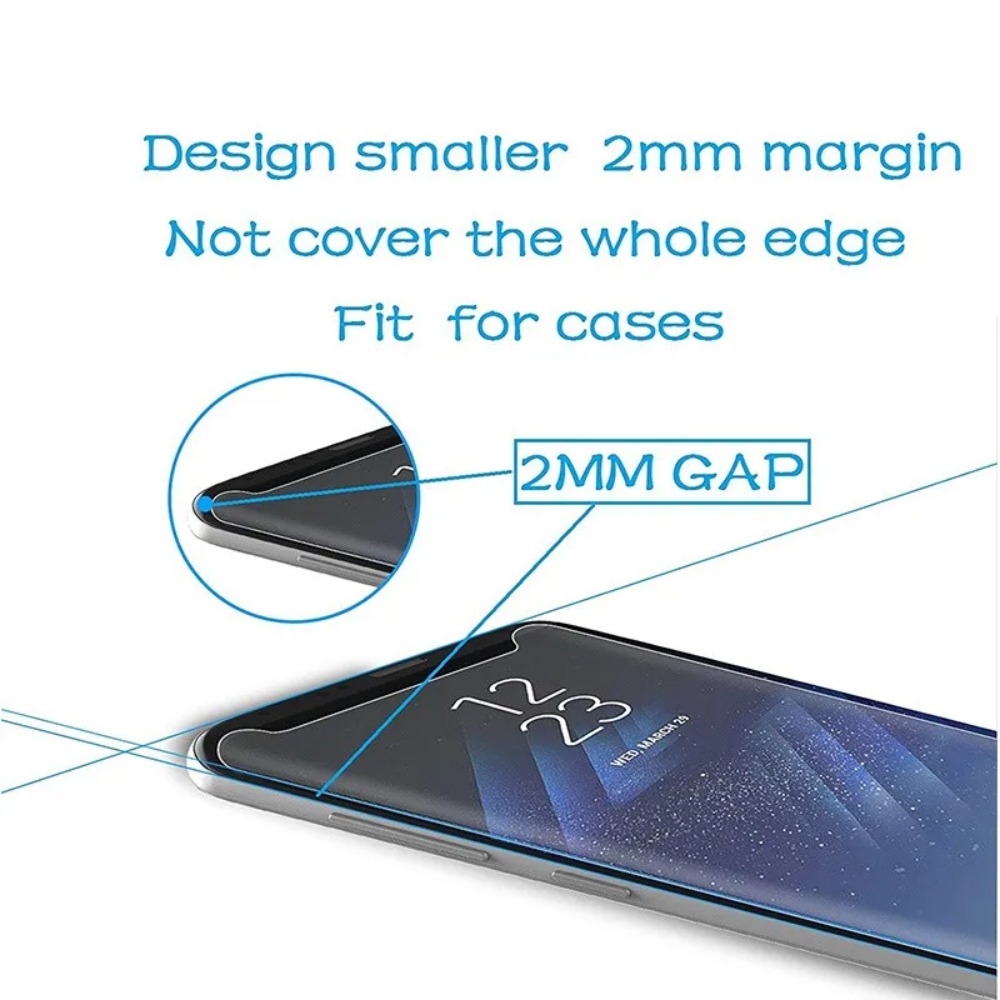 HD Curved Edge Full Cover Temp - Curved Edge Screen recension och pris
