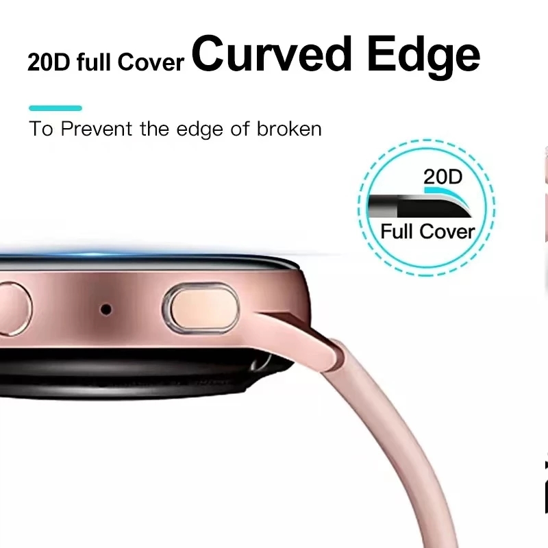20D Screen Protectors Glass Fo - Curved Edge Screen recension och pris