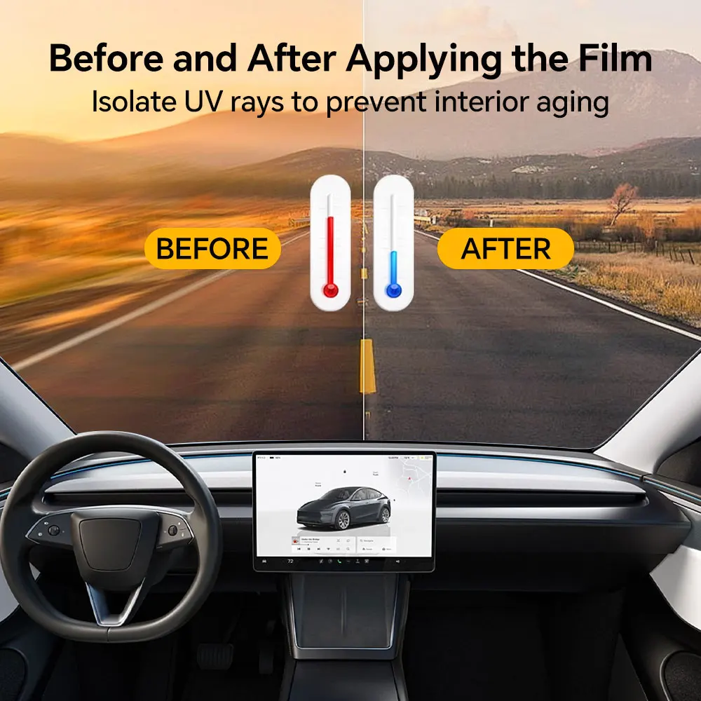 Pre-cut Car Window Glass Priva - Privacy Screen Protector recension och pris