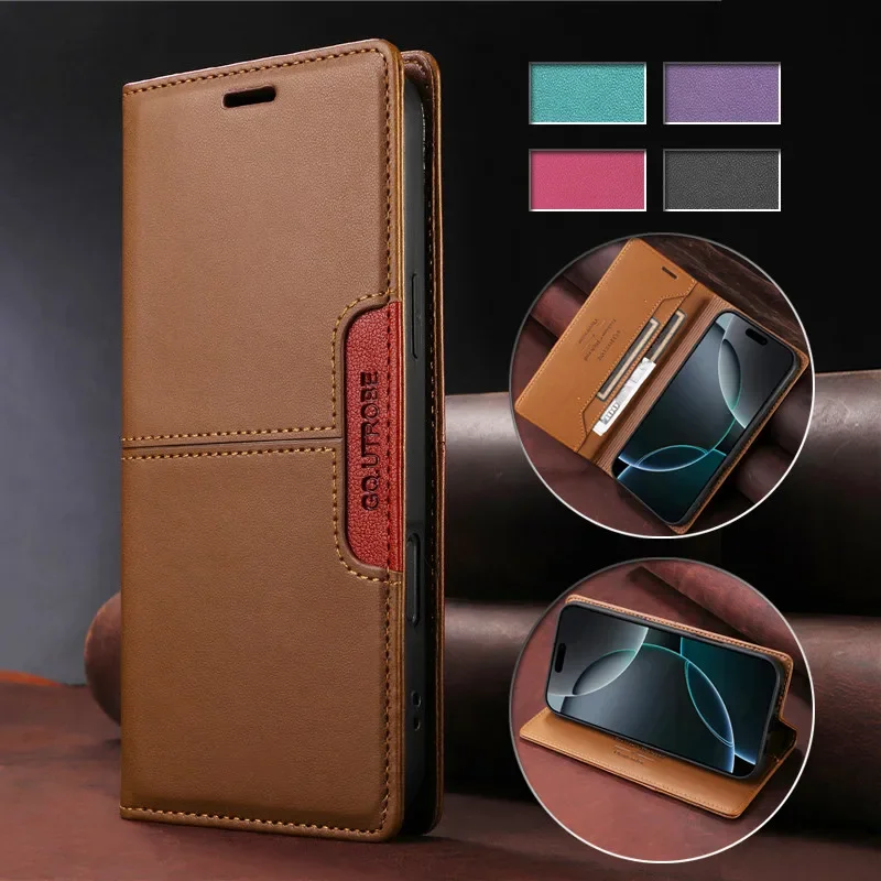 Anti-theft Leather Case Flip C - Oppo A78 recension och pris