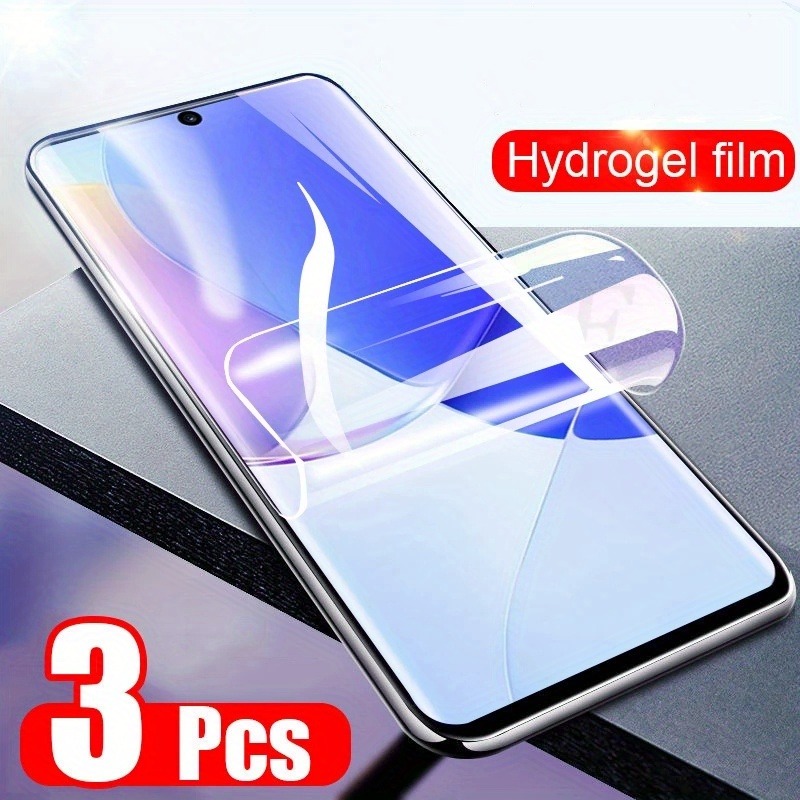 3Pcs Hydrogel Soft Film Mobile - Huawei Nova 12 recension och pris