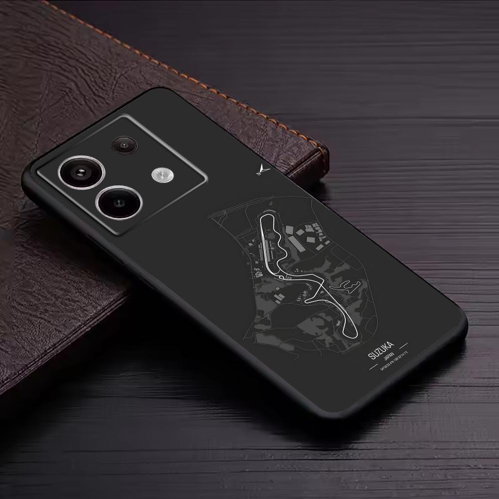 F1 Race Track Print  Phone Cas - Xiaomi Redmi Note 14 recension och pris