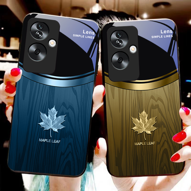Wood Grain Maple Leaf For Oppo - Realme Note 50 recension och pris