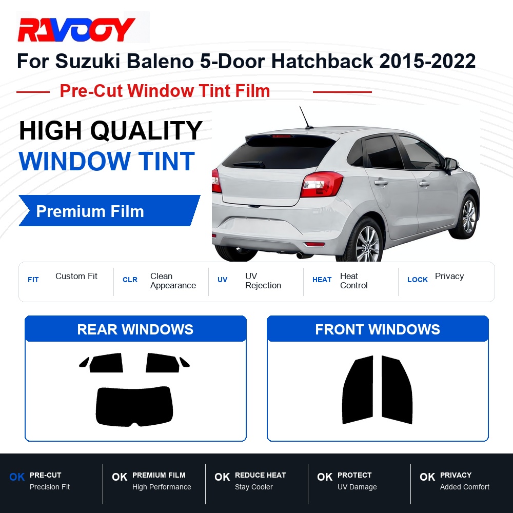 Premium Pre-Cut Window Tint Fo - Privacy Screen Protector recension och pris